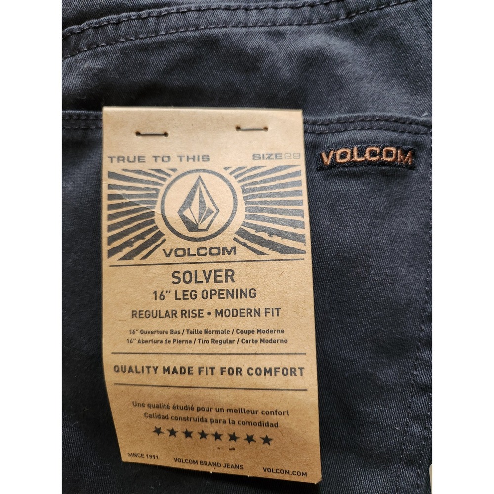 Volcom Solver Modern Straight Fit Mens Pants Size… - image 16